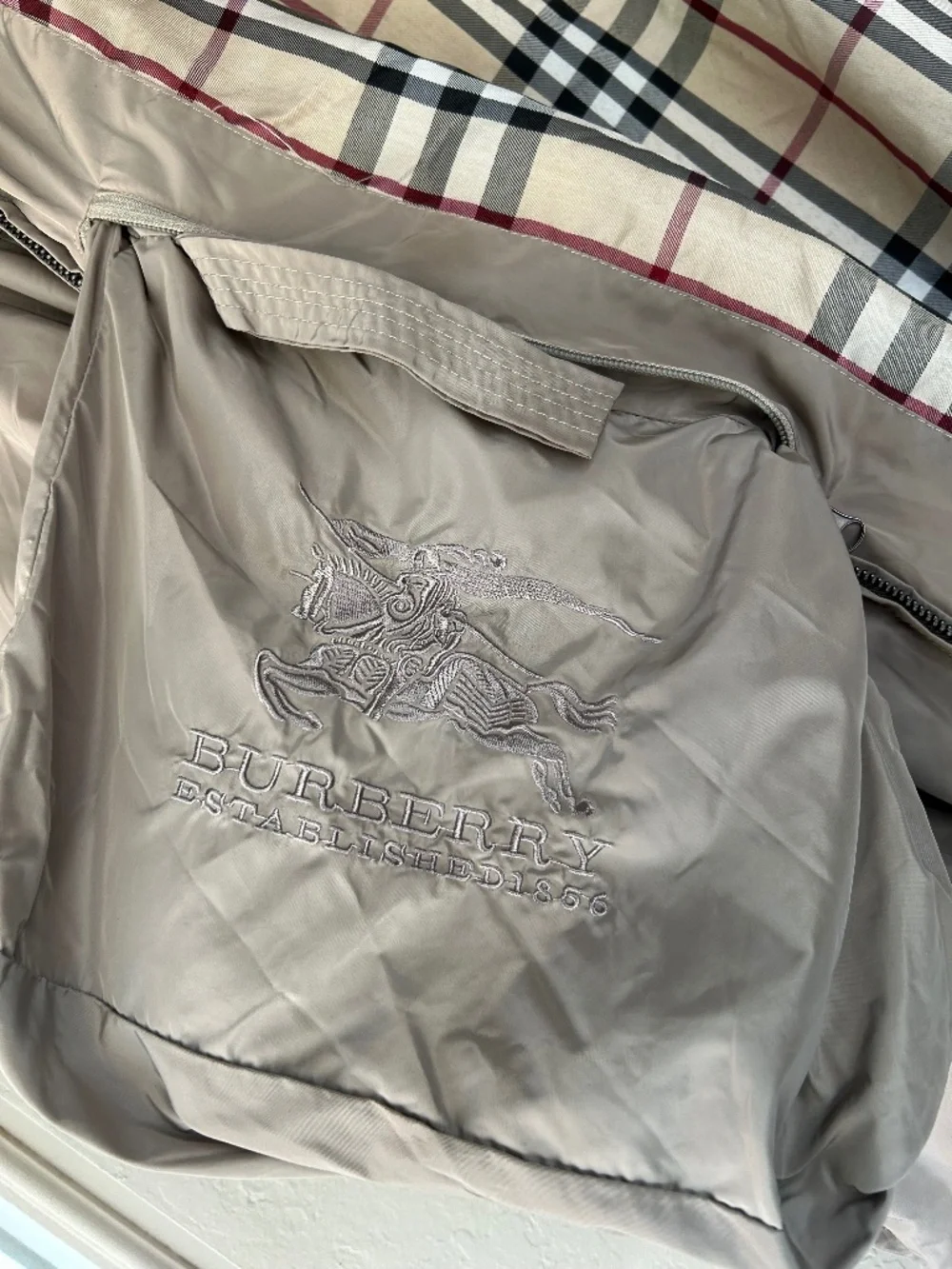Burberry windbreaker jacket